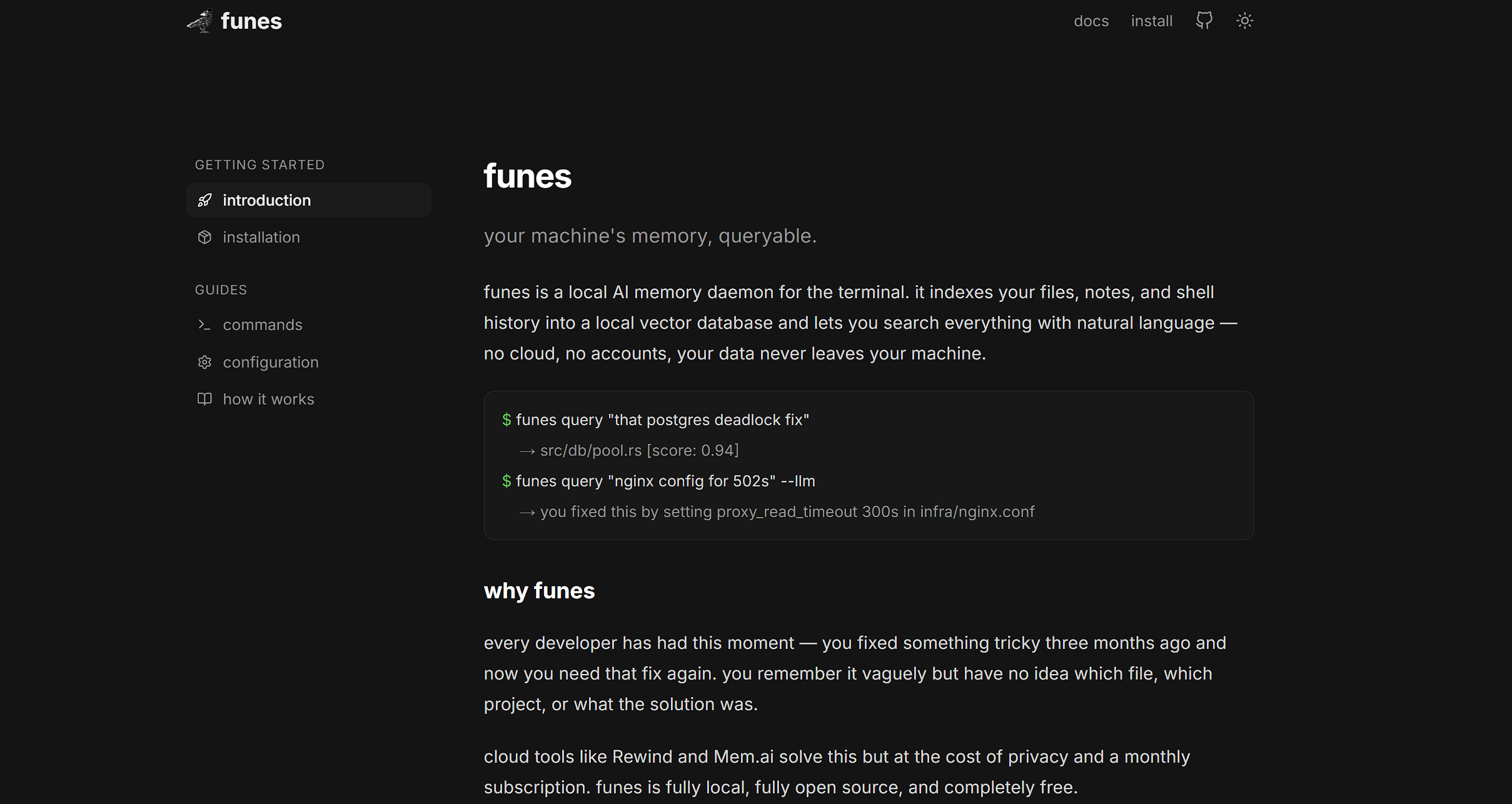 Funes - Funes Documentation